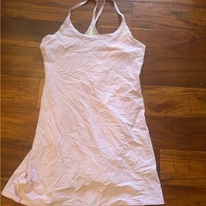 Outdoor Voices lightest Lavender and Athletic  Tank dress built in shorts large